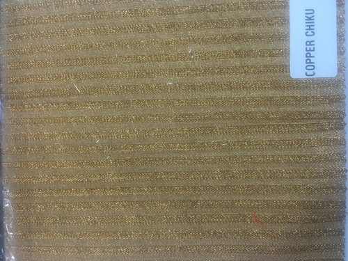 Copper chiku fabrics