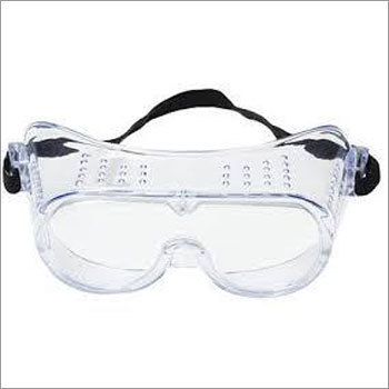 Transparent Glass Goggles - High Grade Material Regular Size Chemical Splash Protection with Reliable Industrial Safety Features