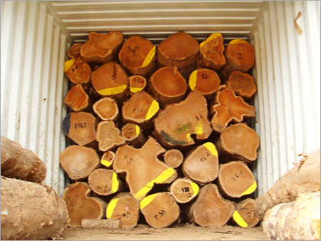 सागौन लकड़ी के लॉग