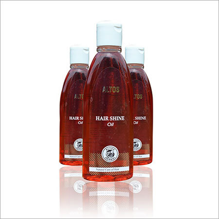 Hair Shine Oil - Glass Bottle, 100ml Curved Bottle | Nourishes Hair, Promotes Shine, Softness, and Healthy Growth with Chandan & Jatamansi