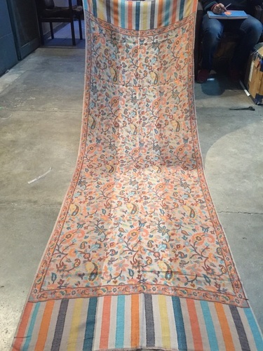 Pashmina Multi Color Kani Paisley Shawl