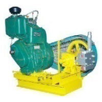 High pressure plunger pump with engine and trolly