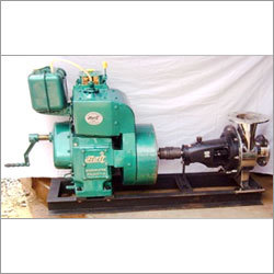SS Chemical centrifugal back pull out engine driven coupled pump