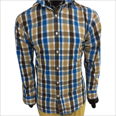 Mens Casual Check Shirts