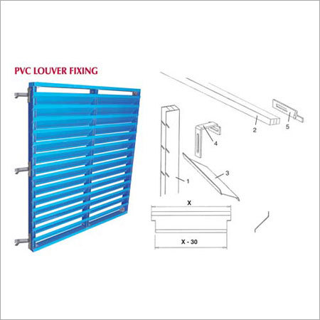 PVC Horizontal Louver PVC Horizontal Louver