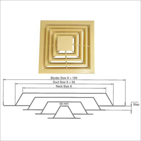 PVC HVAC Diffuser