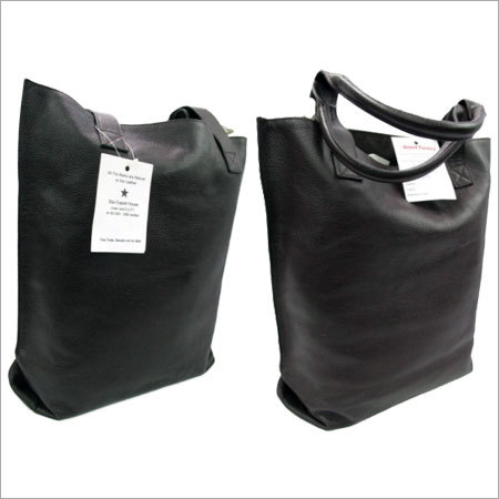 Leather Shopping Bag