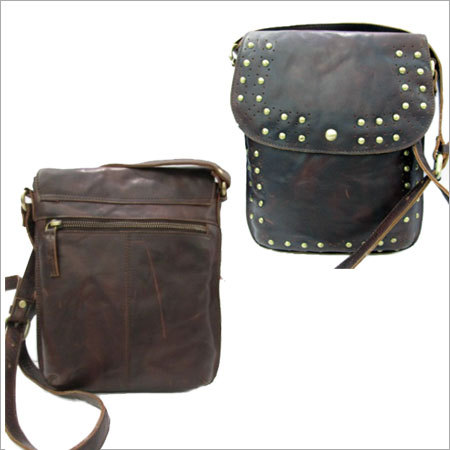 Cross Body Leather Bag