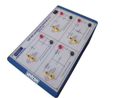 LOW PASS AND HIGH PASS FILTER TRAINER USING RC-LC