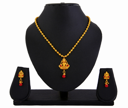 Goddess Laxmi  Pendant Earrings Set 420