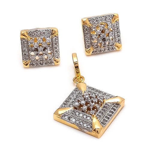 Zircon Pendant Set Gender: Women