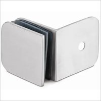 Wall To Glass Connector Eco - Color: Silver