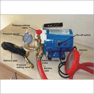 Mini Motorised Hydro Test Pump Mini Hydro Series Application: Submersible