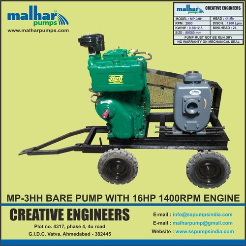 Self priming Centrifugal Mud Monoblock pump