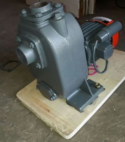 Self priming centrifugal mud bare shaft coupled pump