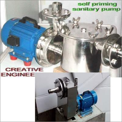 SS Self priming Cum Centrifugal pump By CREATIVE ENGINEERS