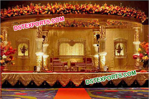 Fiber Crystal Wedding Mandap