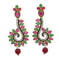 Traditional Peacock Earring