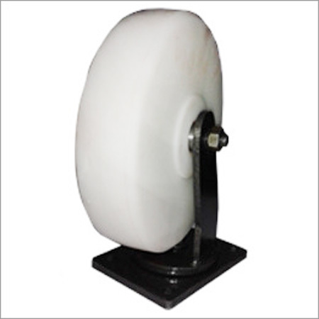 White Wheel with Fixed Castor 8*2