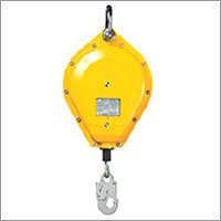 Fall Prevention Self Lock - 7.0m Cable Length, 30-100kg Lifting Capacity | Reliable Yellow Safety Device, Recommended By Industrial Safety Institute