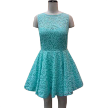 Lace Tulle Skater Dress
