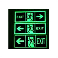 Photoluminescent Exit Sign Photoluminescent Exit Sign
