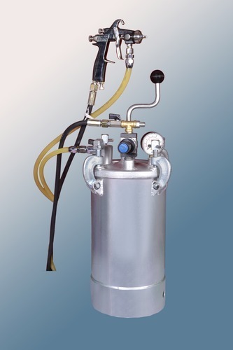 Grey Pressure Feed Tank 10 Liter With Manual Stirrer