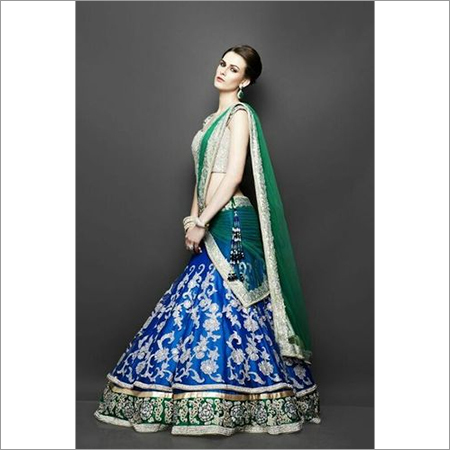 Bridal lehenga (Hand embroidery )