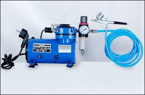Air Brush Gun with Mini Compressor Ti 004-7cc