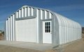 White Steel Prefabricated Building