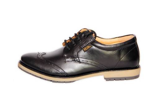 Black shiny Leather Shoes