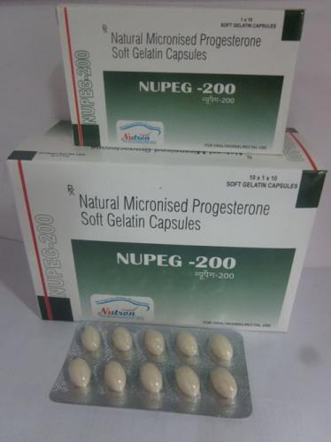 Micronised Progesterone Soft Gelatin Capsules