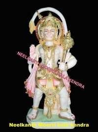 Goddess Marble Hanuman Statue 