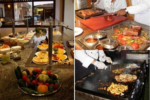Kitty Party - Stainless Steel, 150-200cm, Silver | Elegant Food Display, Buffet Catering, Party Setup