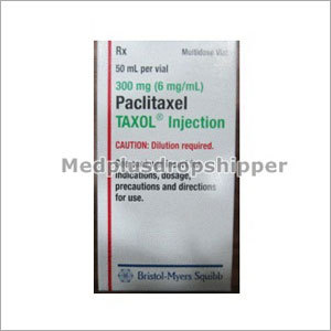 Paclitaxel Injection - 300 mg (6 mg/ml) 50 ml Vial, IV Cancer Chemotherapy by Bristol-Myers Squibb