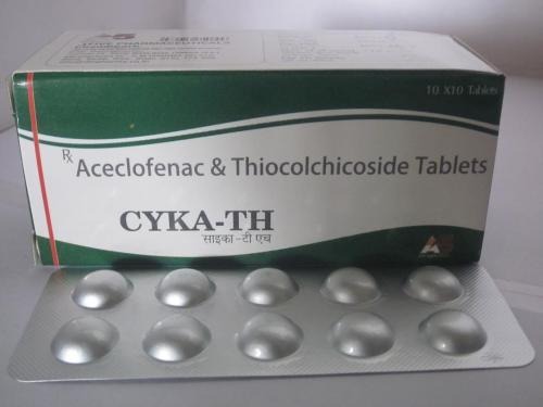 Aceclofenac & Thiocolchicoside Tablets