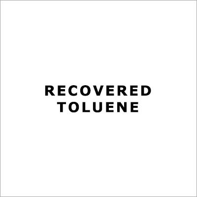 Recovered Toluene Recovered Toluene