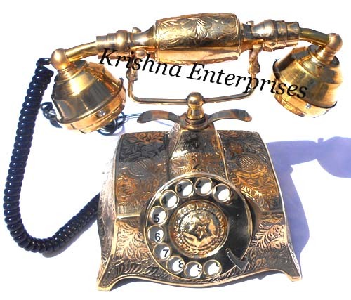 Brass Maritime Telephone