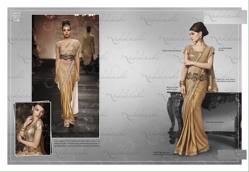 Designer party wear saree