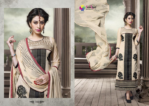 LADIES WEAR COTTON PRINTED SALWAR KAMEEZ.