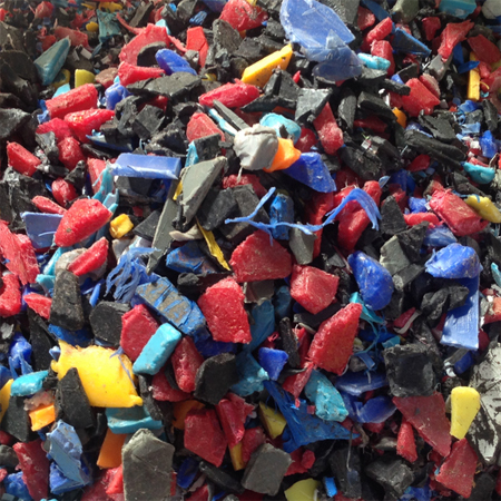 PP MIX COLOUR CRUSHED UNWASHED