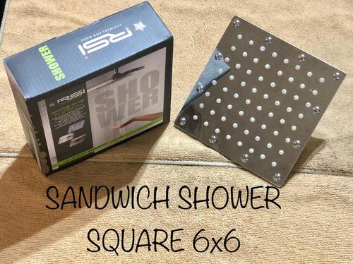 6x6 Sandwich Shower Square
