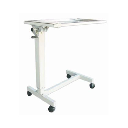 Mayo Instrument Trolley - Stainless Steel, 775mm x 425mm x 775mm | Height Adjustable by Gear Handle, Epoxy Powder Coated Finish