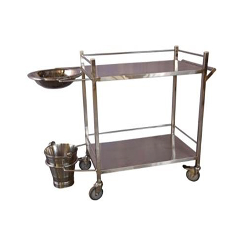 Dressing Trolley 18 X 30 (S.S) - Feature: Durable