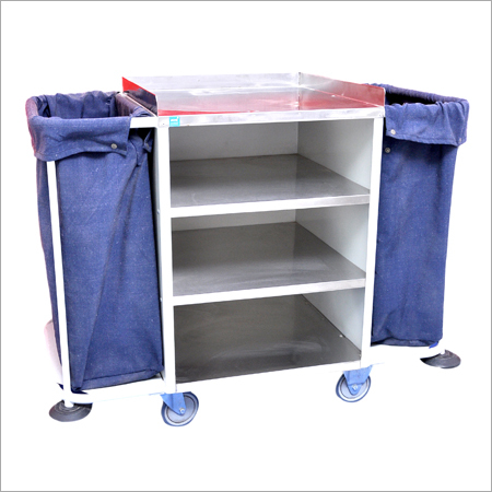 Housekeeping Trolley - Dimension (L*W*H): 1200 Mm X 600 Mm X 1050 Mm Millimeter (Mm)