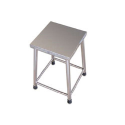 Visitor Stool (S.s.) - Dimension (L*w*h): 300 X 300 X 500 Mm Millimeter (Mm)