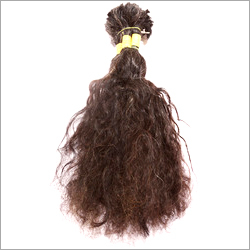 Double Drawn Non Remy Hair