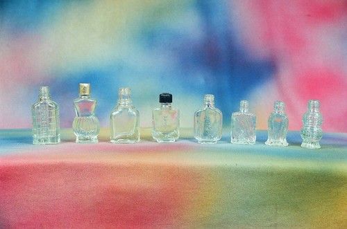 Transparent Colors Essential Oil Bottle