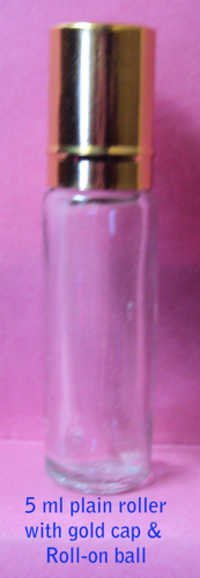Plain Roller Glass Bottle