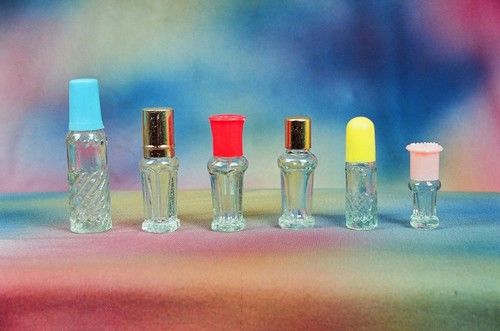 Transparent Colors Small Fancy Bottle